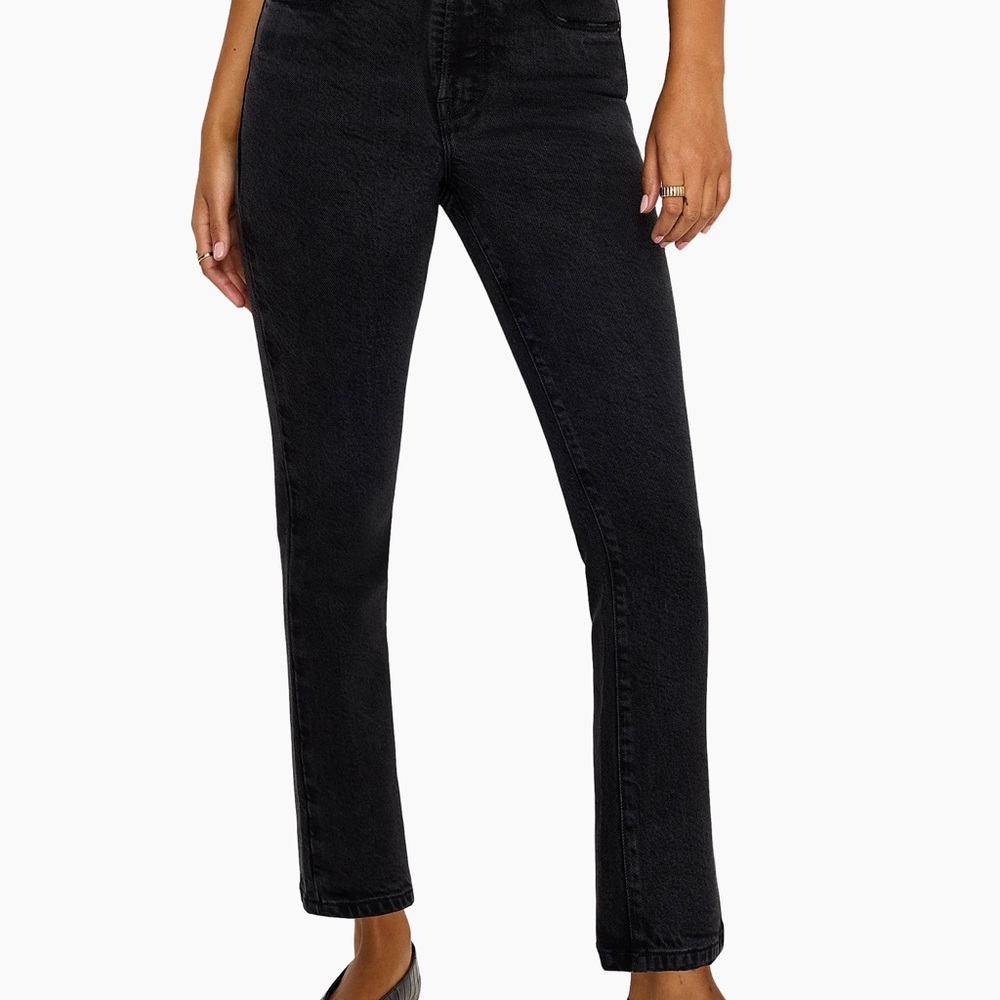 BNWT Good American Good Legs Straight Leg Jeans